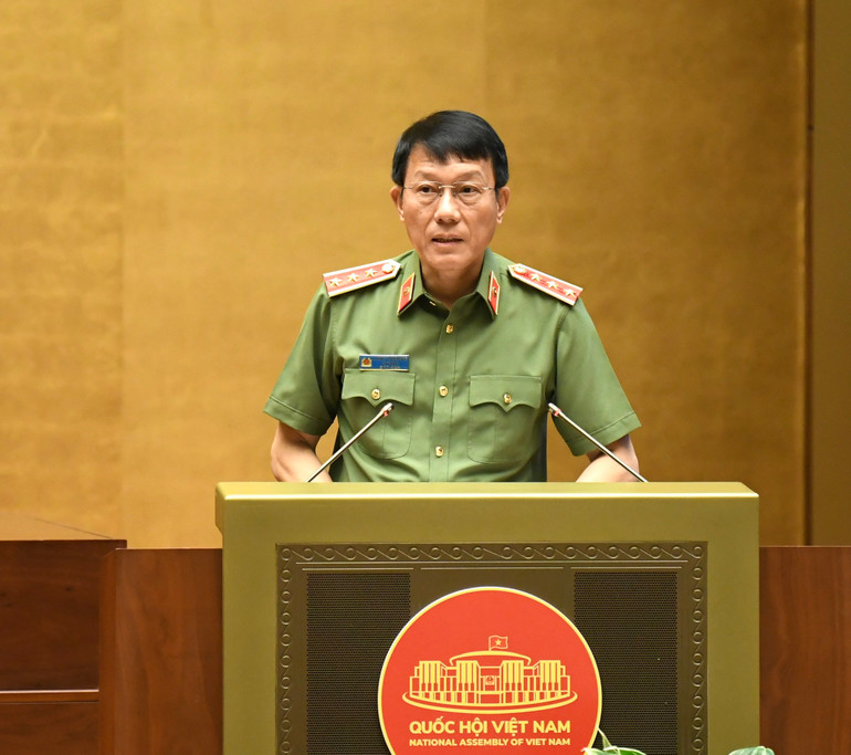 Bộ trưởng Công an Lương Tam Quang. (Ảnh: DUY LINH) Bộ trưởng Công an Lương Tam Quang. (Ảnh: DUY LINH)