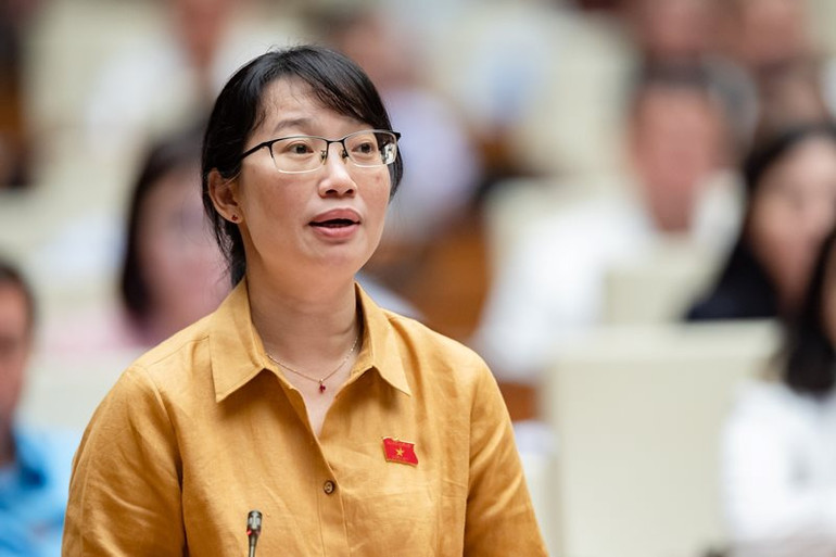 Đại biểu Trần Thị Diệu Thúy (TP Hồ Chí Minh). Đại biểu Trần Thị Diệu Thúy (TP Hồ Chí Minh).