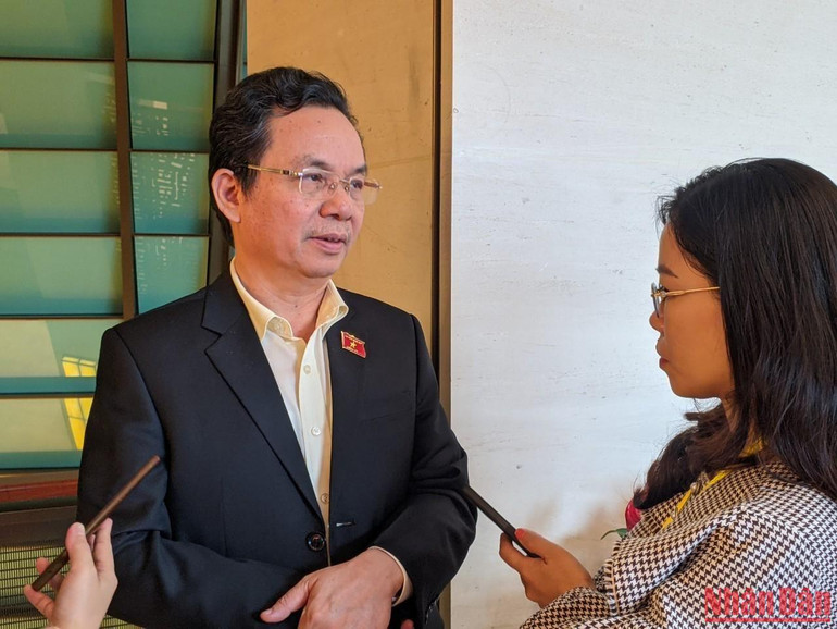 Đại biểu Hoàng Văn Cường (Hà Nội).