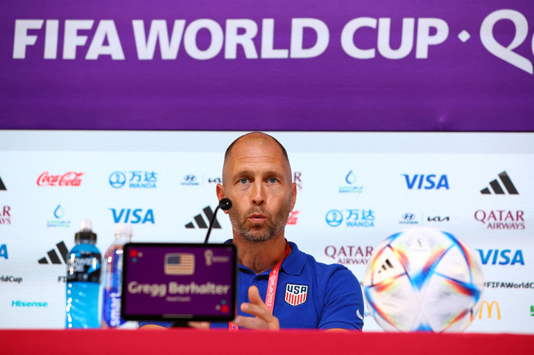 Huấn luyện viên Gregg Berhalter của tuyển Mỹ. (Ảnh: Reuters)
