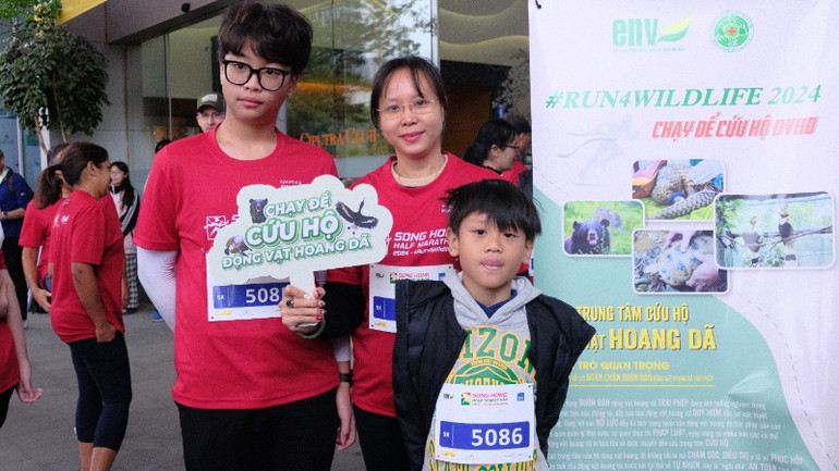 Chạy để góp phần lan tỏa thông điệp về các nỗ lực cứu hộ và bảo tồn động vật hoang dã tại Việt Nam. Chạy để góp phần lan tỏa thông điệp về các nỗ lực cứu hộ và bảo tồn động vật hoang dã tại Việt Nam.