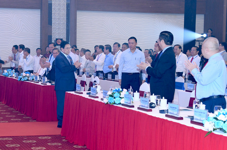 Thủ tướng Phạm Minh Chính dự Hội nghị công bố Quy hoạch và xúc tiến đầu tư thành phố Cần Thơ.