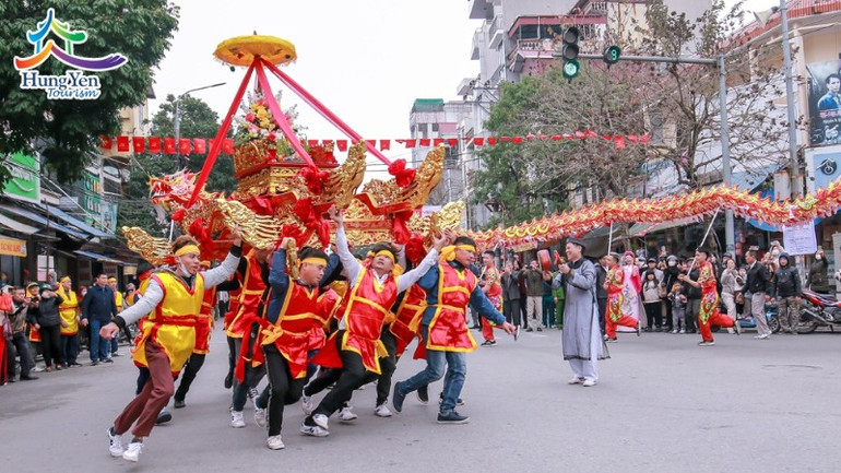 Nét đẹp lễ hội truyền thống ở Hưng Yên. (Ảnh: hungyentourism.com.vn) Nét đẹp lễ hội truyền thống ở Hưng Yên. (Ảnh: hungyentourism.com.vn)