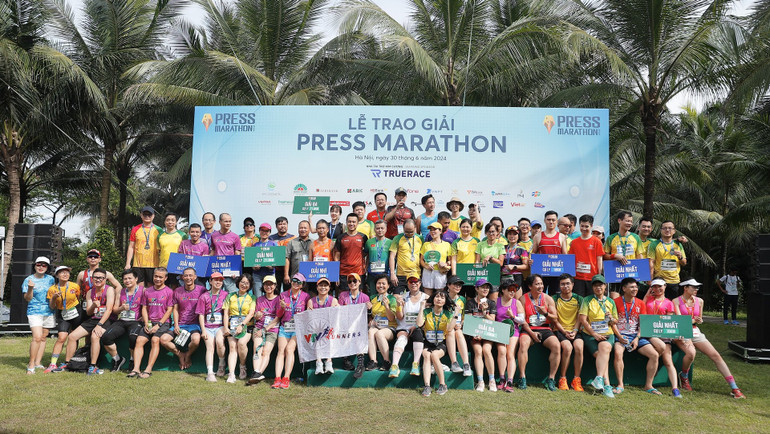 Bước sang mùa thứ 3, Press Marathon đã trở thành ngày hội thể thao lớn nhất của phóng viên, nhà báo. (Ảnh: BTC)