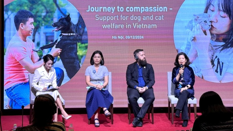 Bà Vũ Hương Giang, Giám đốc điều hành và điều phối bền vững Công ty du lịch EASIA Travel. (Ảnh: TRUNG HƯNG)