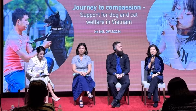 Bà Vũ Hương Giang, Giám đốc điều hành và điều phối bền vững Công ty du lịch EASIA Travel. (Ảnh: TRUNG HƯNG)