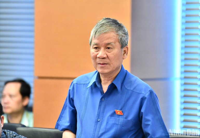 Đại biểu Nguyễn Anh Trí (Hà Nội). (Ảnh: ĐĂNG KHOA) Đại biểu Nguyễn Anh Trí (Hà Nội). (Ảnh: ĐĂNG KHOA)