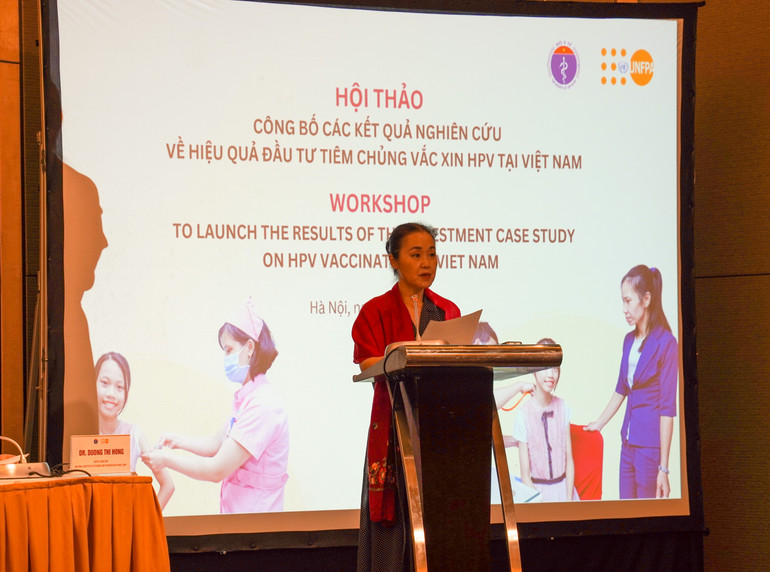 Bà Naomi Kitahara, Trưởng Đại diện UNFPA tại Việt Nam phát biểu. Bà Naomi Kitahara, Trưởng Đại diện UNFPA tại Việt Nam phát biểu.