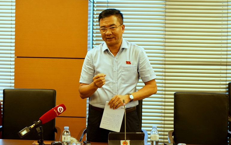 Đại biểu Nguyễn Minh Đức (TP Hồ Chí Minh). (Ảnh: THỦY NGUYÊN)