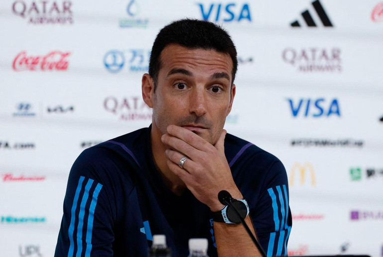 Huấn luyện viên Lionel Scaloni của tuyển Argentina. (Ảnh: Reuters)