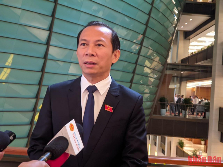 Đại biểu Võ Mạnh Sơn (Thanh Hóa).