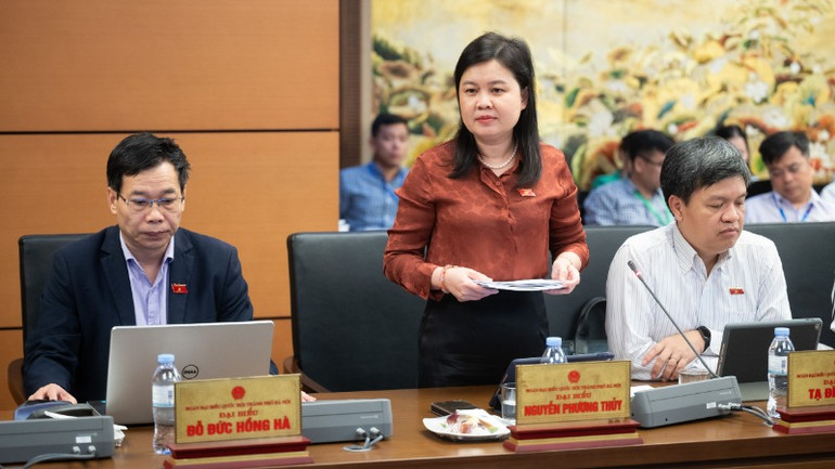 Đại biểu Nguyễn Phương Thủy (Hà Nội).