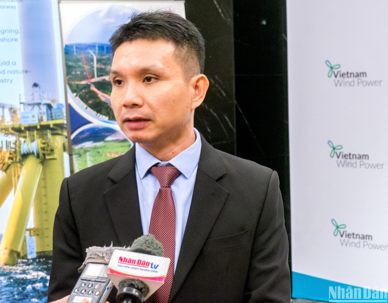 Ông Hà Đăng Sơn - Giám đốc Trung tâm Nghiên cứu Năng lượng và tăng trưởng xanh. (Ảnh: TRUNG HƯNG)