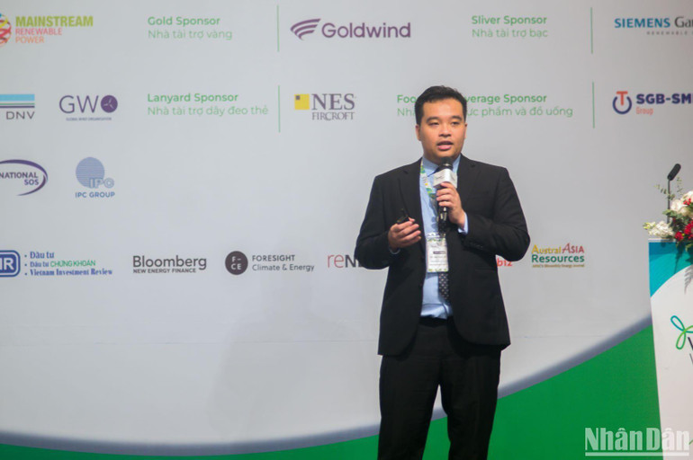 Ông Bùi Vĩnh Thắng - Giám đốc quốc gia của GWEC tại Việt Nam. (Ảnh: TRUNG HƯNG)