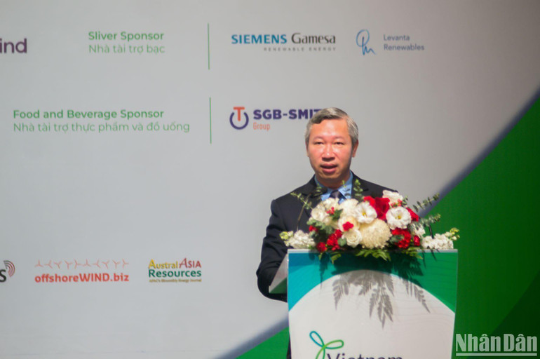 Phó Cục trưởng Cục Điện lực và Năng lượng tái tạo, Bộ Công thương Phạm Nguyên Hùng. (Ảnh: TRUNG HƯNG)