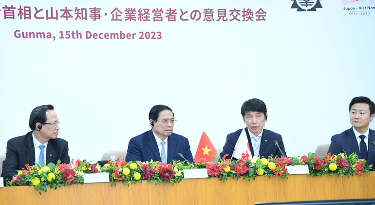 Thủ tướng Phạm Minh Chính phát biểu ý kiến tại buổi tọa đàm.