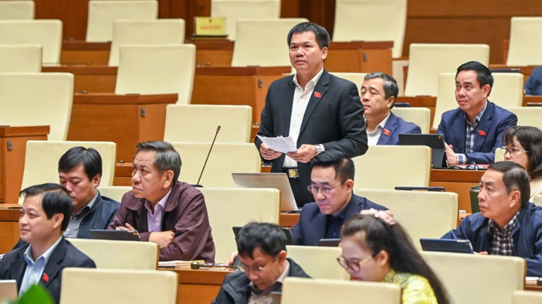 Đại biểu Dương Khắc Mai - Đoàn đại biểu Quốc hội tỉnh Đắk Nông. (Ảnh: DUY LINH)