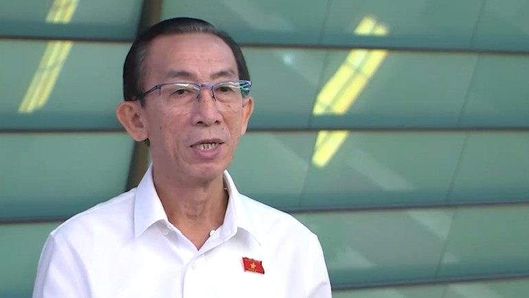 Đại biểu Trần Hoàng Ngân (Thành phố Hồ Chí Minh).