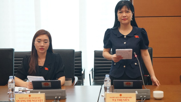 Đại biểu Quốc hội tỉnh Điện Biên Tạ Thị Yên.