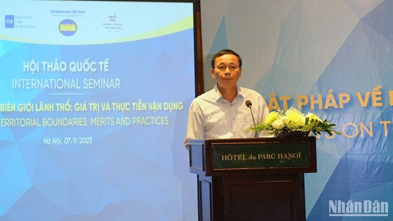 Thiếu tướng Hoàng Hữu Chiến, Phó Tư lệnh-Tham mưu trưởng Bộ đội Biên phòng. (Ảnh: TRUNG HƯNG)