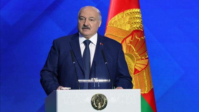 Tổng thống Belarus Alexander Lukashenko. (Ảnh: THX/TTXVN)