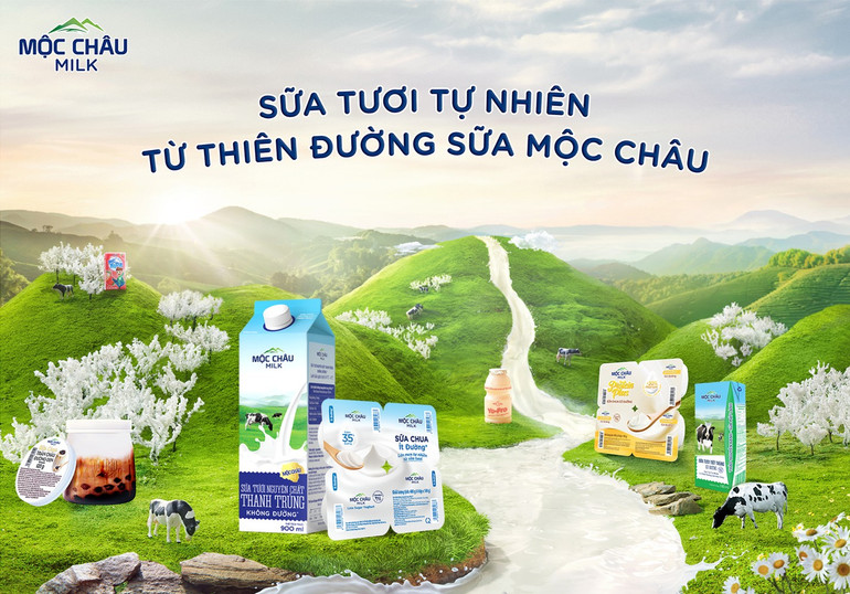 Những sản phẩm mới, được cải tiến gần đây của Mộc Châu Milk đã nhận phản hồi tích cực từ thị trường.