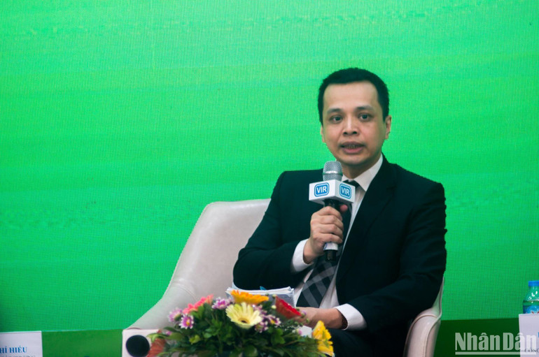 Ông Nguyễn Chí Hiếu, Giám đốc Tư vấn các chương trình ESG của Công ty KPMG Việt Nam và Campuchia. (Ảnh: TRUNG HƯNG) Ông Nguyễn Chí Hiếu, Giám đốc Tư vấn các chương trình ESG của Công ty KPMG Việt Nam và Campuchia. (Ảnh: TRUNG HƯNG)