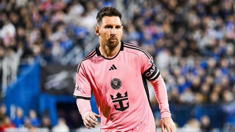 Tiền đạo Lionel Messi của Inter Miami. (Ảnh: USA TODAY Sports/Reuters)