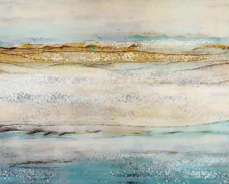 Thấy 3 - tác giả Vũ Thương, chất liệu tổng hợp.