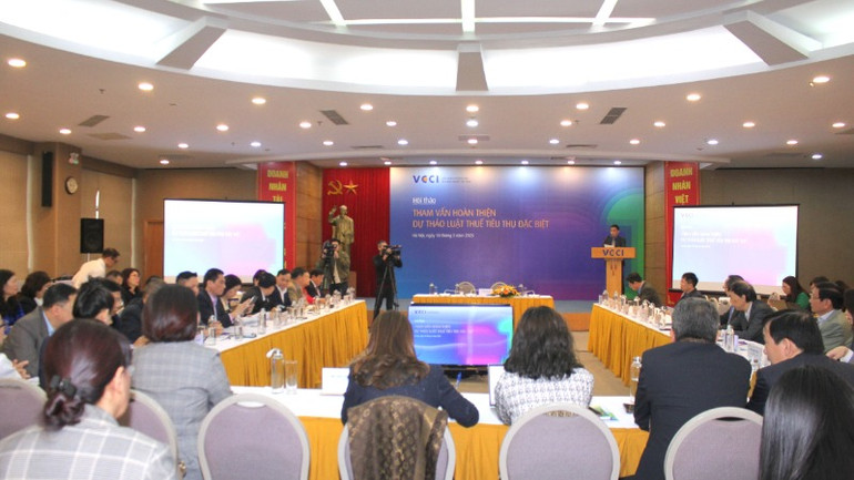 Quang cảnh hội thảo. (Ảnh: TRUNG HƯNG) Quang cảnh hội thảo. (Ảnh: TRUNG HƯNG)