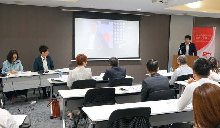 Quang cảnh hội thảo. (Ảnh: TRUNG HƯNG)