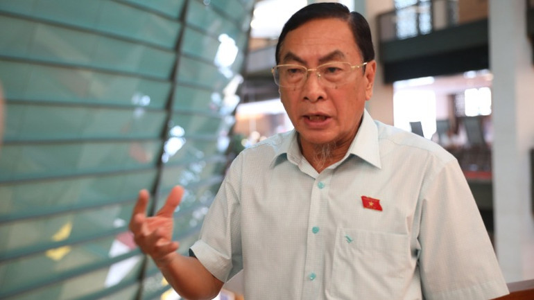 Đại biểu Phạm Văn Hòa (Đồng Tháp). (Ảnh: TRUNG HƯNG)