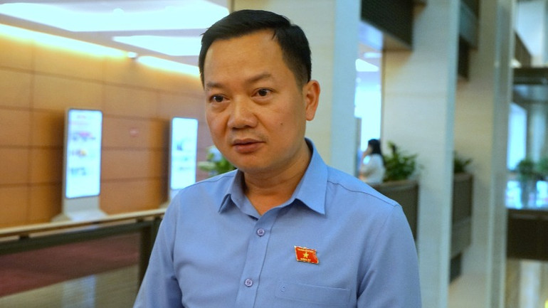 Đại biểu Trịnh Xuân An (Đồng Nai). (Ảnh: TRUNG HƯNG)