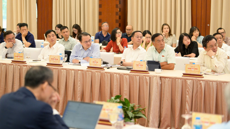 Các đại biểu dự hội thảo.