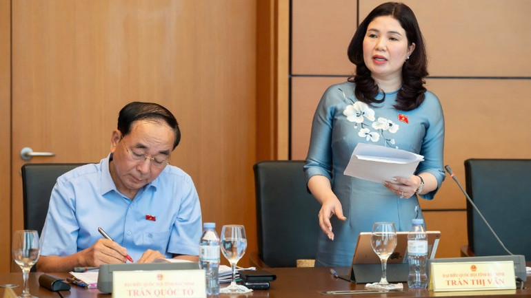 Đại biểu Trần Thị Vân (Bắc Ninh).