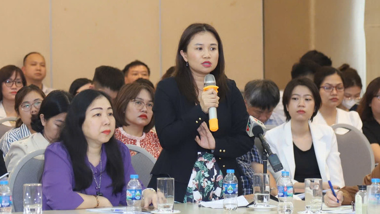 Bà Chu Thị Vân Anh, Phó Chủ tịch kiêm Tổng Thư ký Hiệp hội Bia-rượu-nước giải khát Việt Nam.