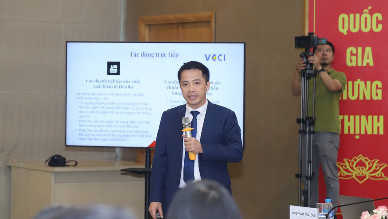 Ông Đậu Anh Tuấn, Phó Tổng Thư ký, Trưởng Ban pháp chế VCCI.