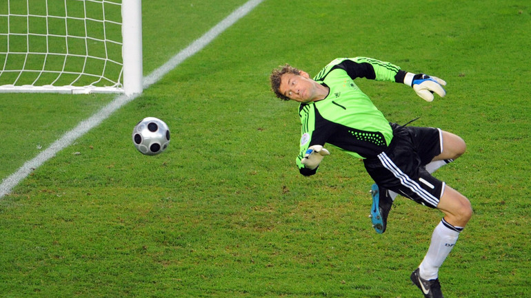 Jens Lehmann cùng tuyển Đức vào chung kết EURO 2008. (Ảnh: EURO 2024)