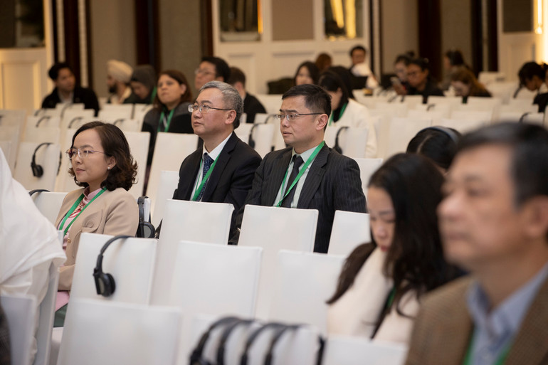 Các đại biểu tham dự Phiên toàn thể thứ 2 trong khuôn khổ Diễn đàn Tương lai ASEAN năm 2025. (Ảnh: SƠN TÙNG) Các đại biểu tham dự Phiên toàn thể thứ 2 trong khuôn khổ Diễn đàn Tương lai ASEAN năm 2025. (Ảnh: SƠN TÙNG)