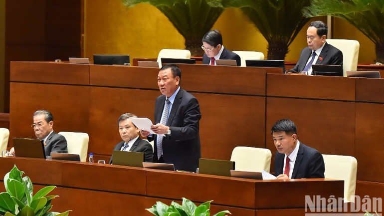 Tổng Thanh tra Chính phủ Đoàn Hồng Phong. (Ảnh: THỦY NGUYÊN)