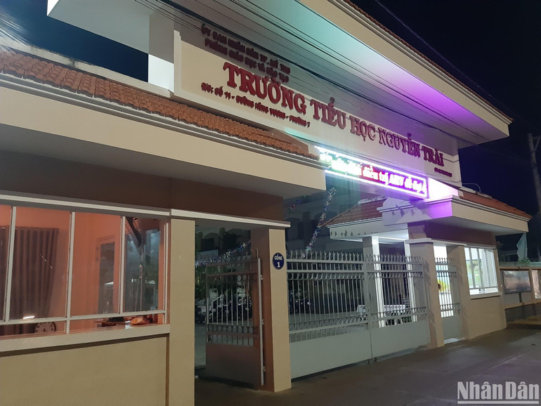 Trường Tiểu học Nguyễn Trãi.