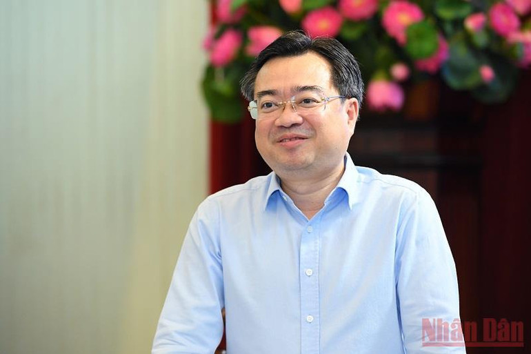 Bộ trưởng Xây dựng Nguyễn Thanh Nghị. (Ảnh: THÀNH ĐẠT)