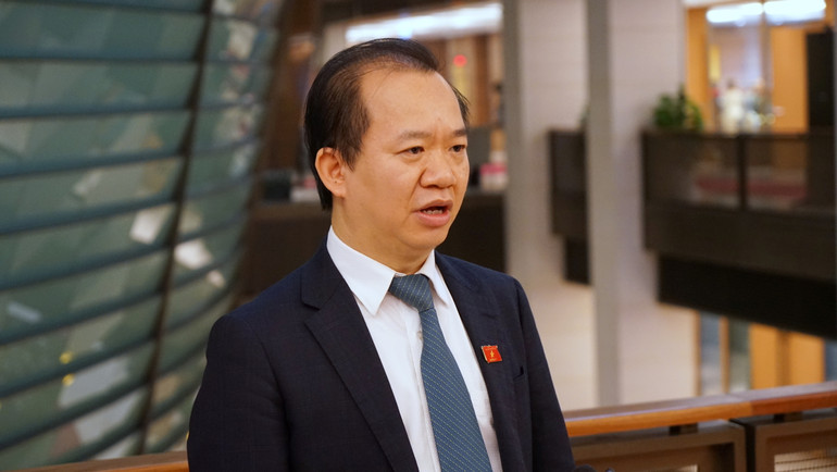 PGS, TS Bùi Hoài Sơn, đại biểu Quốc hội đoàn thành phố Hà Nội. (Ảnh: TRUNG HƯNG) PGS, TS Bùi Hoài Sơn, đại biểu Quốc hội đoàn thành phố Hà Nội. (Ảnh: TRUNG HƯNG)