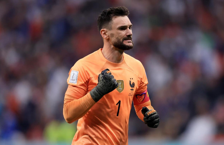 Hugo Lloris trong trận bán kết World Cup 2022 đối đầu Maroc. (Ảnh: FIFA) Hugo Lloris trong trận bán kết World Cup 2022 đối đầu Maroc. (Ảnh: FIFA)