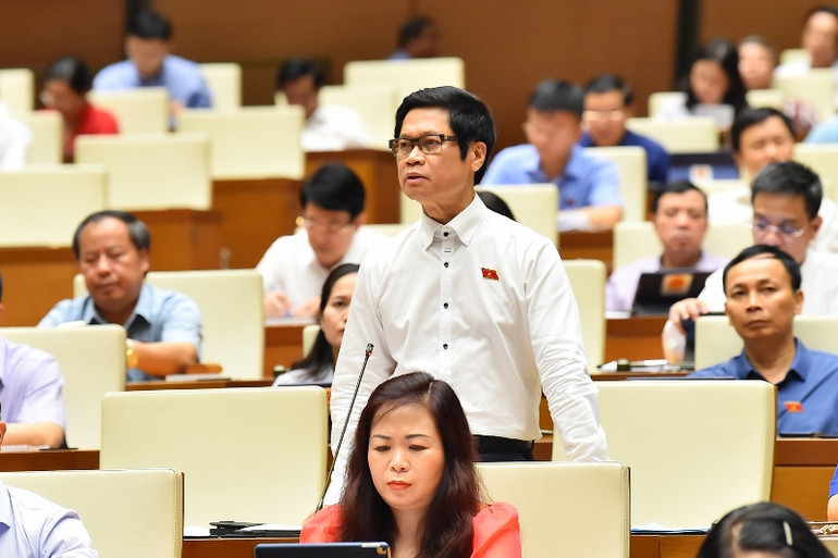 Đại biểu Vũ Tiến Lộc - Đoàn đại biểu Quốc hội thành phố Hà Nội. (Ảnh: THỦY NGUYÊN) Đại biểu Vũ Tiến Lộc - Đoàn đại biểu Quốc hội thành phố Hà Nội. (Ảnh: THỦY NGUYÊN)