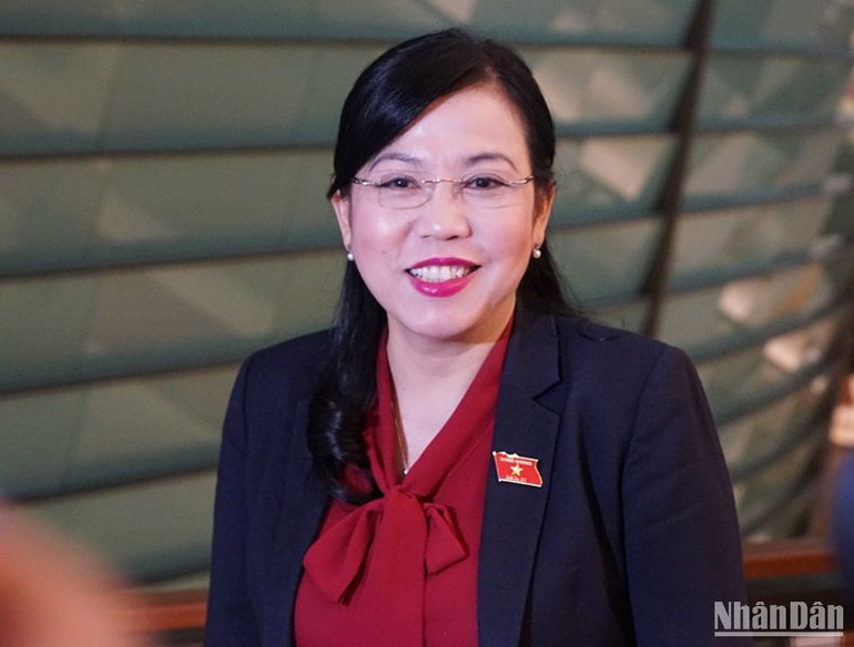 Bí thư Tỉnh ủy Thái Nguyên, Trưởng Đoàn đại biểu Quốc hội tỉnh Thái Nguyên Nguyễn Thanh Hải trao đổi với báo chí bên hành lang Quốc hội. (Ảnh: TRUNG HƯNG) Bí thư Tỉnh ủy Thái Nguyên, Trưởng Đoàn đại biểu Quốc hội tỉnh Thái Nguyên Nguyễn Thanh Hải trao đổi với báo chí bên hành lang Quốc hội. (Ảnh: TRUNG HƯNG)