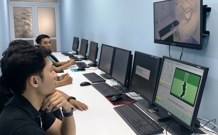 Phòng điều khiển Hệ thống xạ trị Synergy 160 lá thế hệ mới.