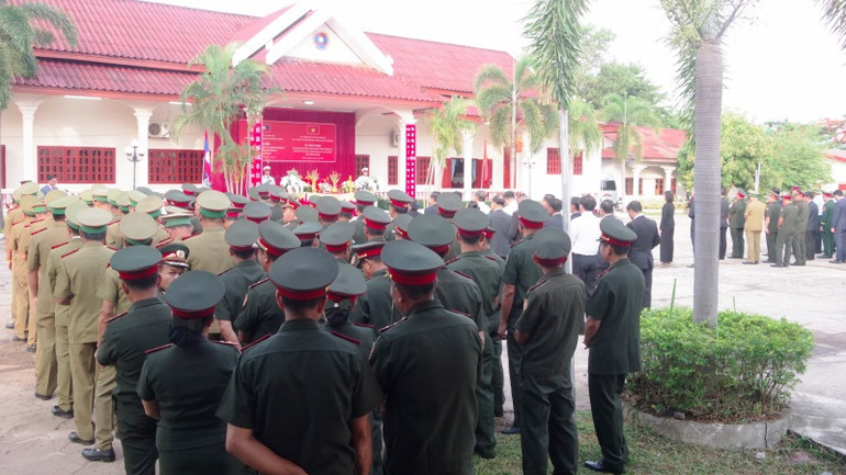 Quang cảnh buổi Lễ truy điệu.