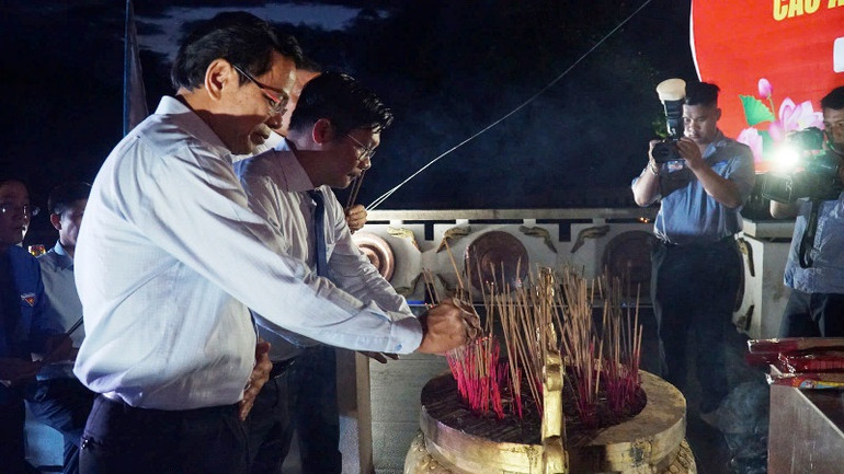 Chương trình chính là sự tri ân của những người con Thừa Thiên Huế tới các Anh hùng liệt sĩ đã ngã xuống.