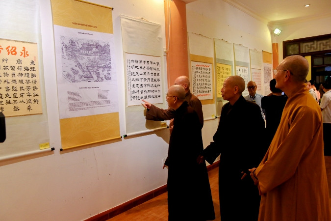 Triển lãm "Thần Kinh Nhị Thập Cảnh" qua thư pháp Truyền thừa của Đài Loan (Trung Quốc) kéo dài đến ngày 10/8/2023.